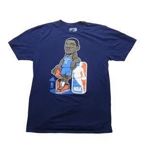 Oklahoma City Thunder Shirt Mens Large Cartoon Graphic 35 2010S